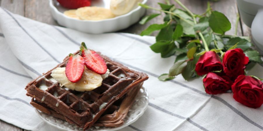 Rețetă Vafe cu rom și căpșuni by Lauras Sweets la Waffle Maker DuraCeramic