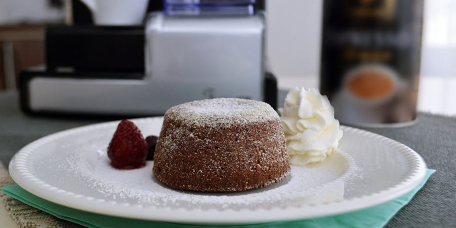 Rețetă Lava Cake cu Cafea Espresso la Espressorul Prima Latte Silver by Rețete Papa Bun
