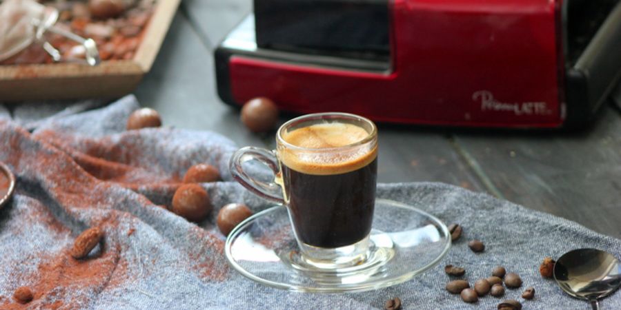 Rețetă înghețată tiramisu cu espresso preparat la Prima Latte Red by Lauras Sweets