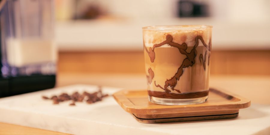 Rețetă Caffe Latte cu ciocolată la espressorul Manual Prima Latte II by Adrian Cărădeanu
