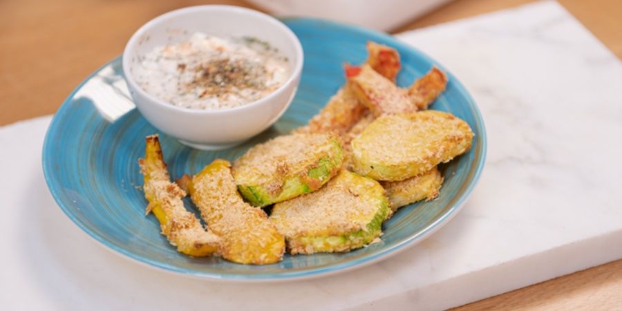 Rețetă fitness by Carmen Bruma la Breville Air Fryer: legume pane, fără ulei