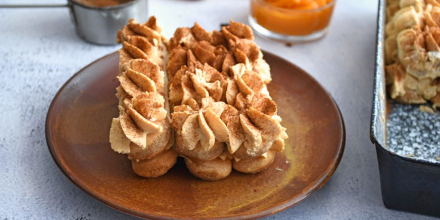 Rețetă Pumpkin Spice Tiramisu cu cafea pregătită la espressorul Prima Latte by Carte de rețete