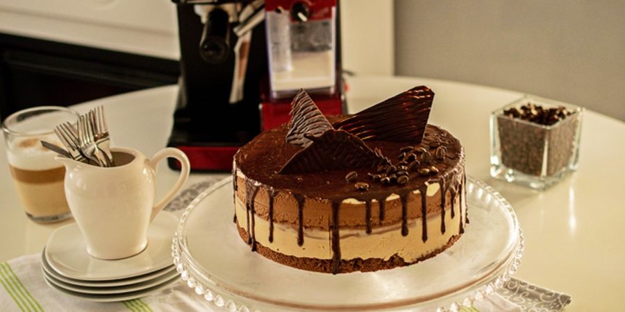 Rețetă tort Cafe Latte cu cafea pregătită la espressorul Prima Latte by Dulciuri fel de fel