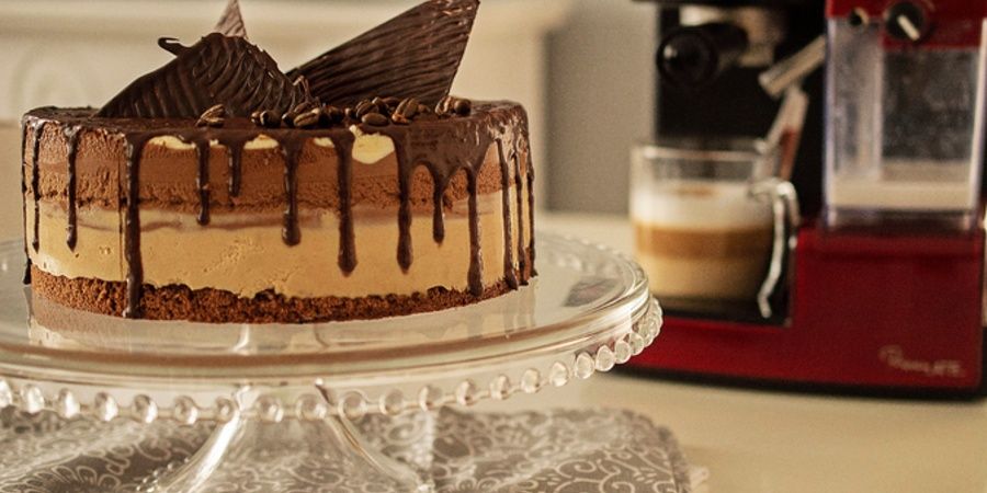 Rețetă tort Cafe Latte cu cafea pregătită la espressorul Prima Latte by Dulciuri fel de fel