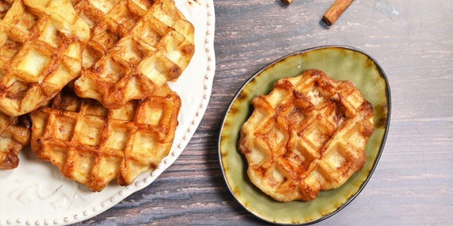 Rețetă gofre rulouri cu scorțișoară/cinnamon roll waffles la Aparat de Gofre Duraceramic Breville by Teos Kitchen