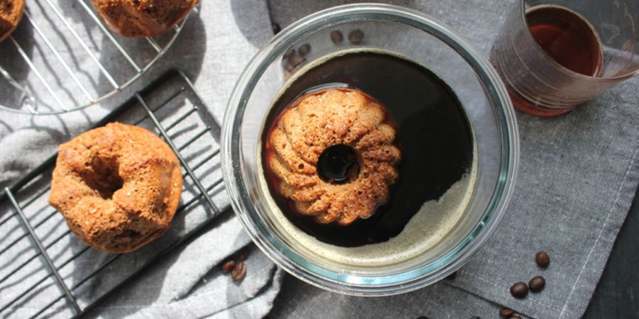 Rețetă savarine cu ciocolată și cremă de cafea by Lauras Sweets