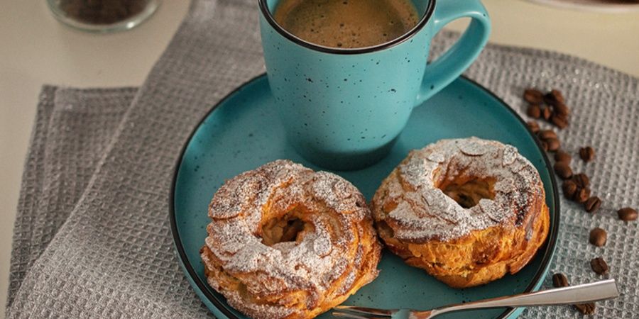 Rețetă Mini Paris Brest cu cafea pregătită la espressrul Breville Barista Bijou by Dulciuri Fel de Fel