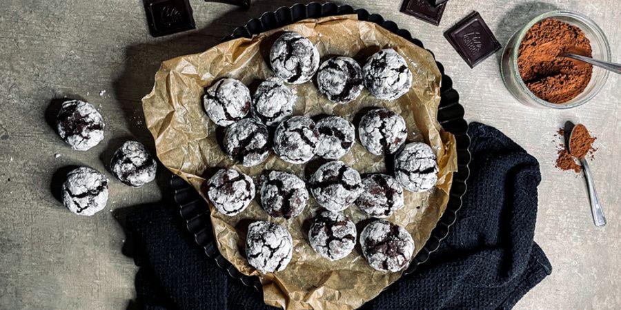 Rețetă Crinkle Cookies cu ciocolată la AirFryer by Daniel Breda