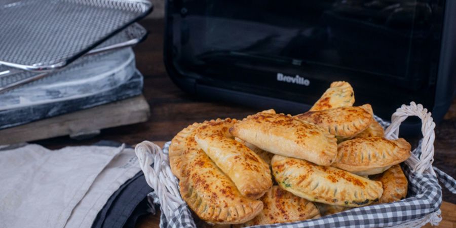 Rețetă Empanadas cu spanac la Breville Air Fryer