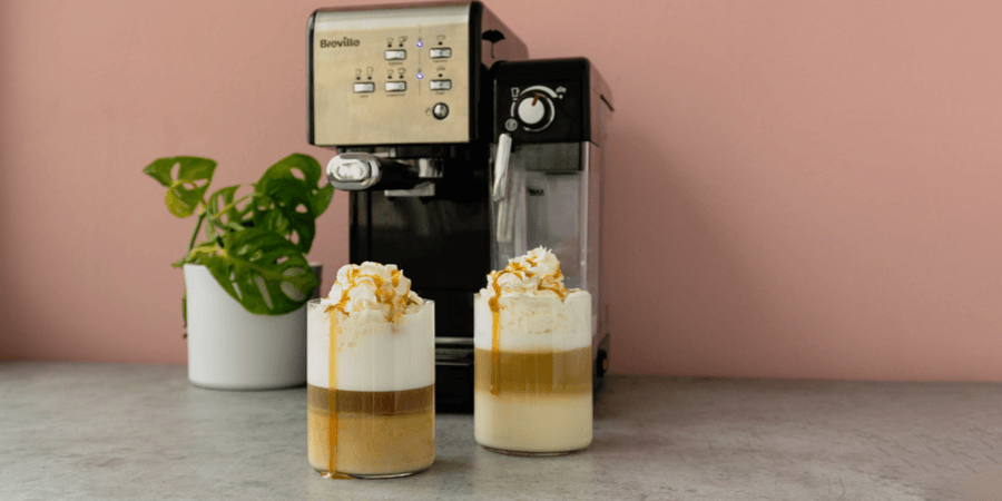 Rețetă Caramel Brulee Latte la Breville Prima Latte II