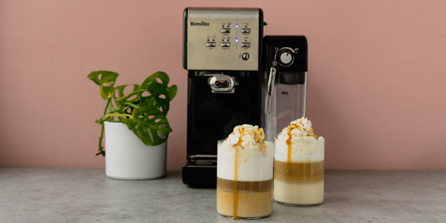 Rețetă Caramel brulee latte la Breville Prima Latte II