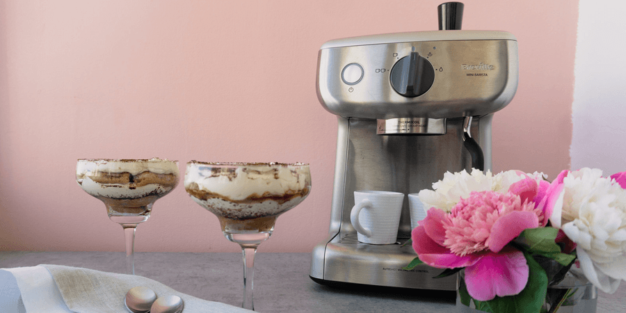 Rețetă Tiramisu fără ouă la Breville Barista Mini