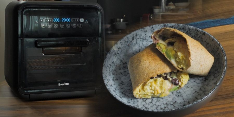 Rețetă burrito la Breville Air Fryer by Chef Roxana Blenche