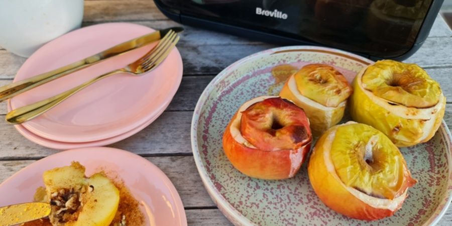 Rețetă mere coapte la Breville Air Fryer by Prăjiturela