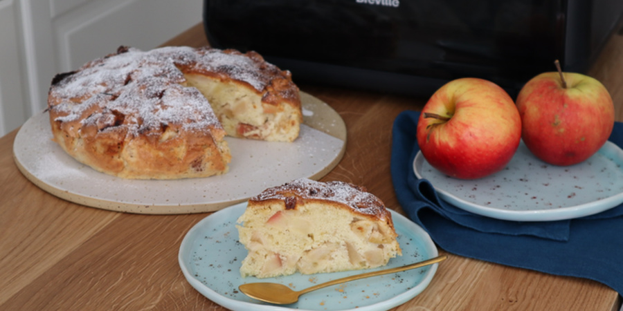 Rețetă tartă cu mere la airfryer Breville by Taste Bazaar
