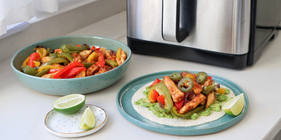 Rețetă Fajitas la airfryer Halo Air, XL, Breville by Taste Bazaar