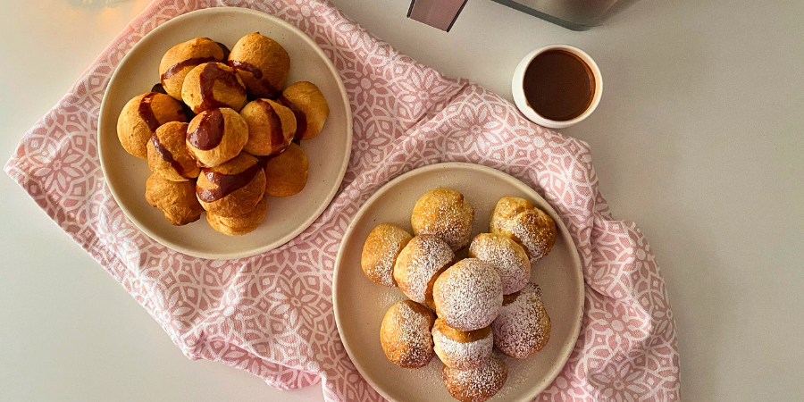 Rețetă Mini gogoși pufoase la airfryer Halo Air, XL, Breville by Flavia Hirișcău