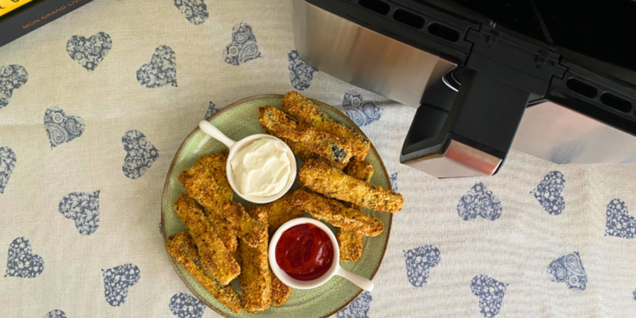 Rețetă bastonașe cu dovleac la airfryer Halo Air, XL, Breville by Flavia Hirișcău
