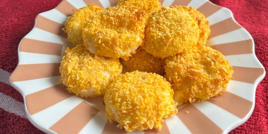 Rețetă bulete de cașcaval la airfryer Breville de 10L by Alexandra Banu