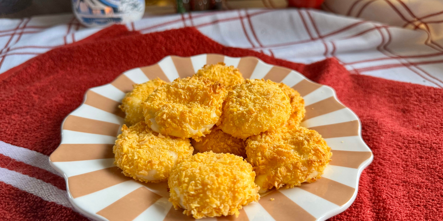 Rețetă bulete de cașcaval la airfryer Breville de 10L by Alexandra Banu