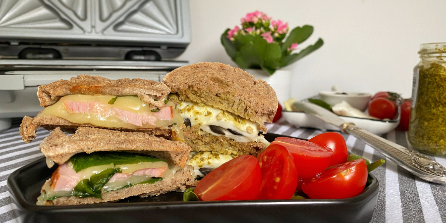 Rețetă mini sandwich-uri fără gluten by Flavia Hirișcău