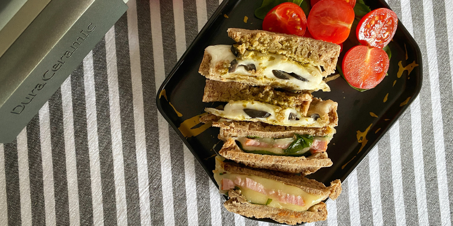 Rețetă mini sandwich-uri fără gluten by Flavia Hirișcău