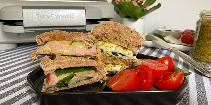 Rețetă mini sandwich-uri fără gluten by Flavia Hirișcău