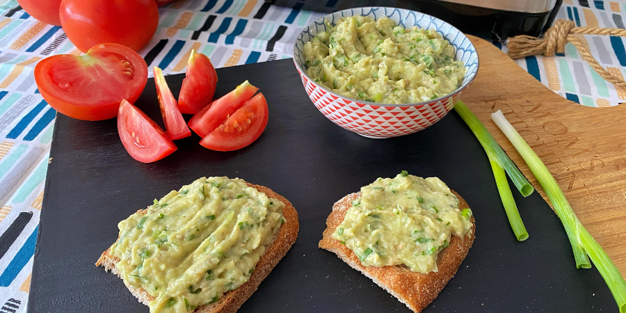 Rețetă salată de vinete cu dovlecel și avocado la airfryer by Flavia Hirișcău