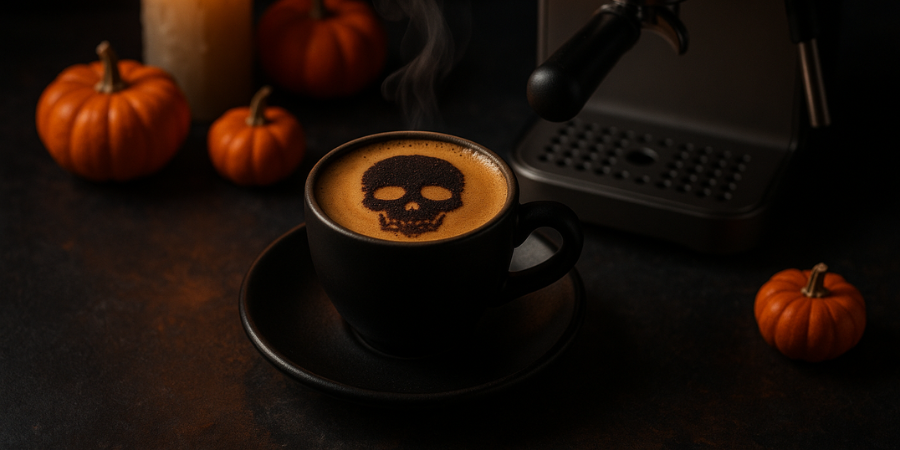 Rețetă de Halloween espresso la Barista Slimline
