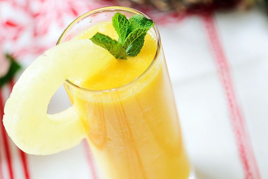 Reteta energizant cu ananas, portocale, clementine si grapefruit