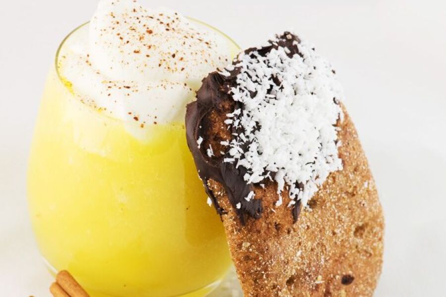 Reteta shake de ananas, vanilie si frisca