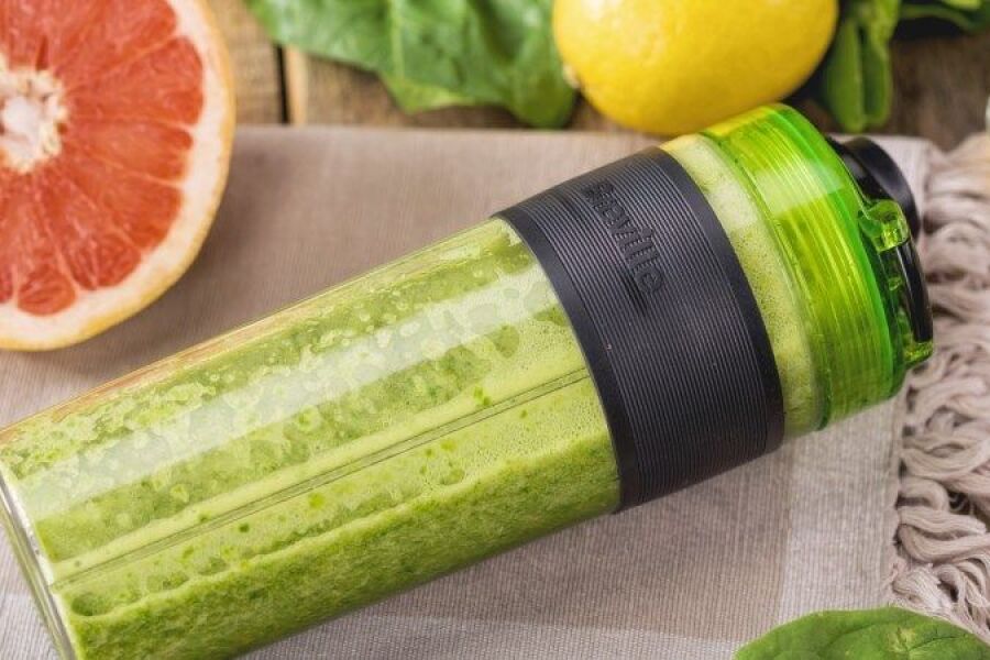 Reteta suc detox cu spanac si grapefruit