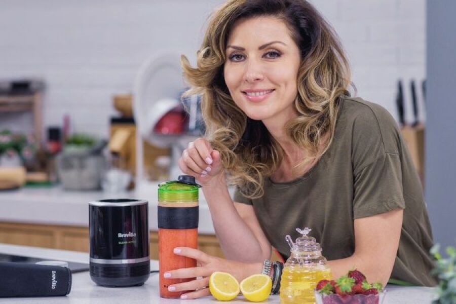Reteta limonada cu capsuni, made by Carmen Bruma