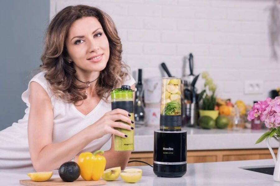 Reteta smoothie cu avocado si spanac, made by Carmen Bruma