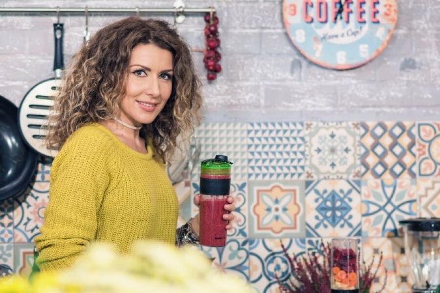 Reteta smoothie de toamna, made by Carmen Bruma