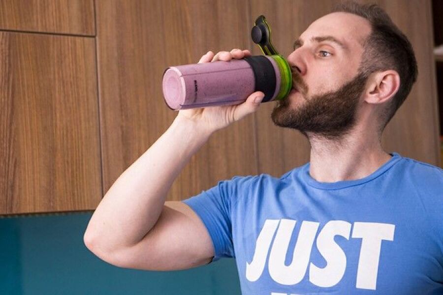 Reteta smoothie mic dejun TO GO, by FAT 2 FIT