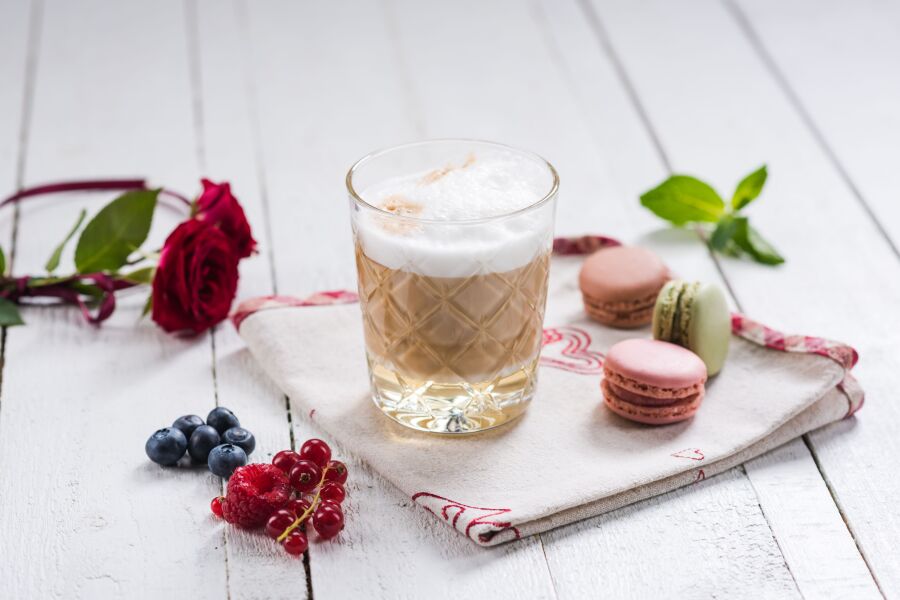 Rețetă cappuccino cu sirop de mentă