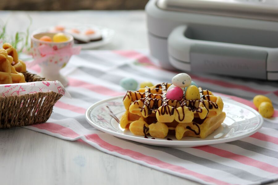 Rețetă de vafe pufoase simplu de realizat by Laura's Sweets