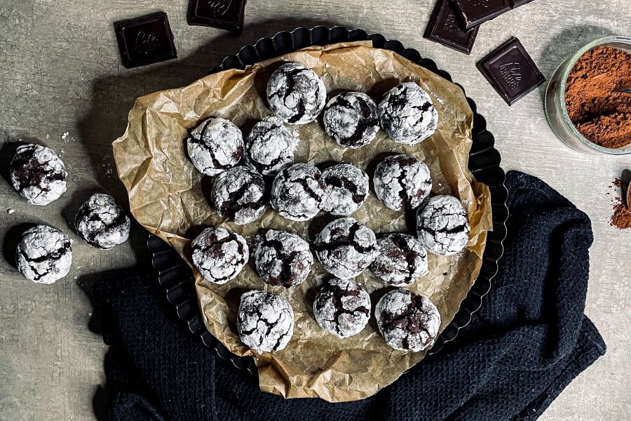 Rețetă Crinkle Cookies cu ciocolată la AirFryer by Daniel Breda