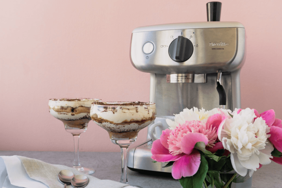 Rețetă Tiramisu fără ouă la Breville Barista Mini