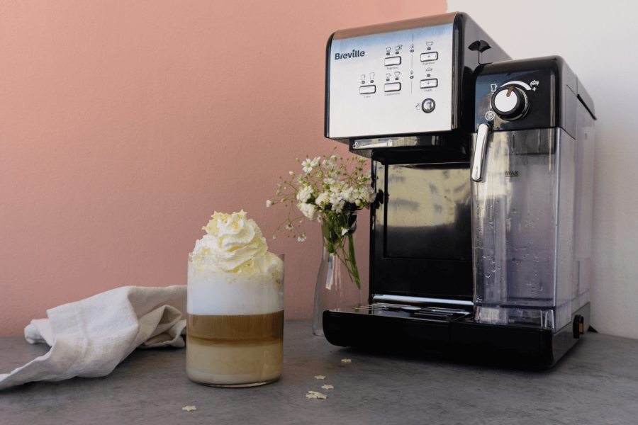 Rețetă White mocha la Breville Prima Latte II