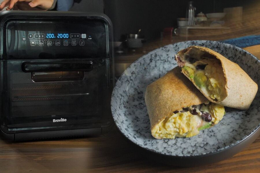 Rețetă burrito la Breville Air Fryer by Chef Roxana Blenche
