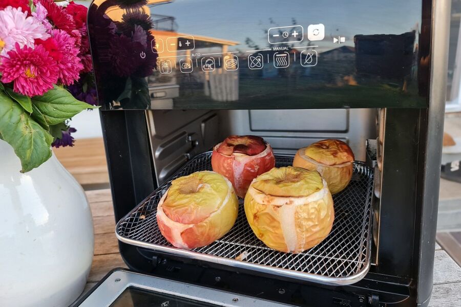 Rețetă mere coapte la Breville Air Fryer by Prăjiturela