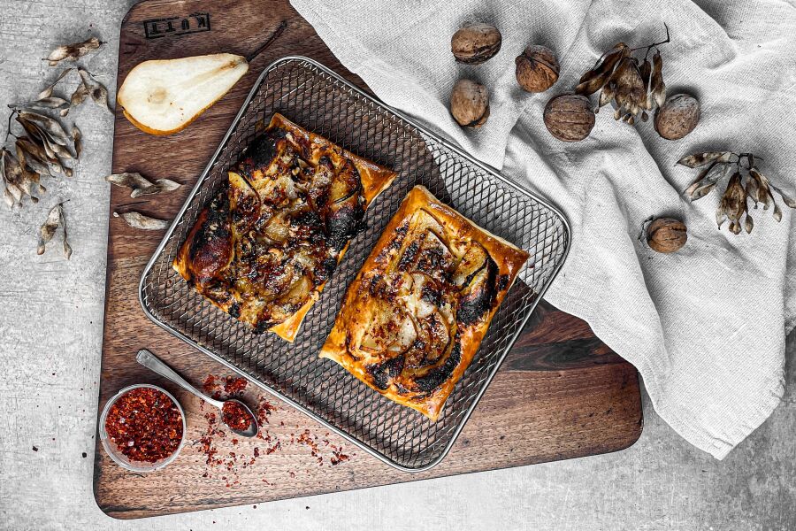 Rețetă foietaj noci e pere la Breville Air Fryer by Daniel Breda