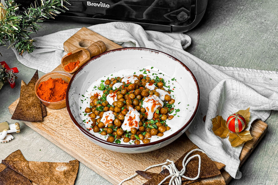 Rețetă năut crispy la Air Fryerul Breville