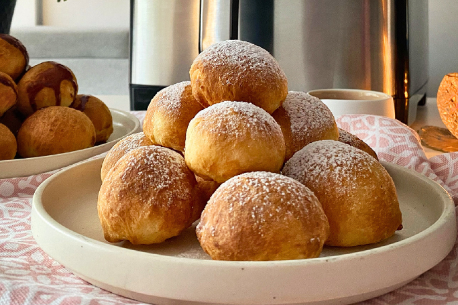 Rețetă Mini gogoși pufoase la airfryer Halo Air, XL, Breville by Flavia Hirișcău