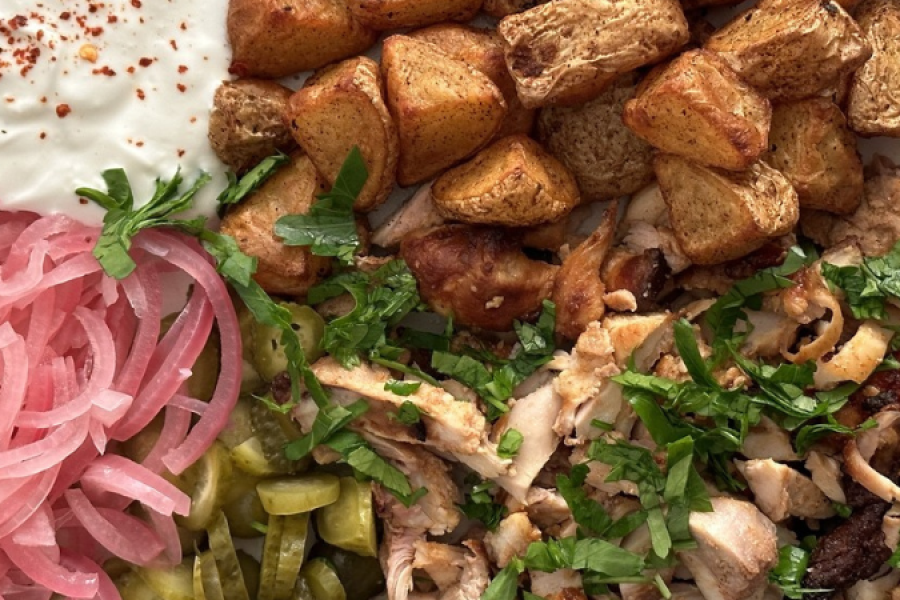 Rețetă shaorma la farfurie la airfryer Breville by Simona Trușcă