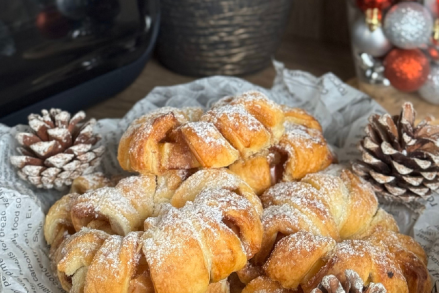 Rețetă mere în foietaj la airfryer Breville de 10L by Alexandra Banu