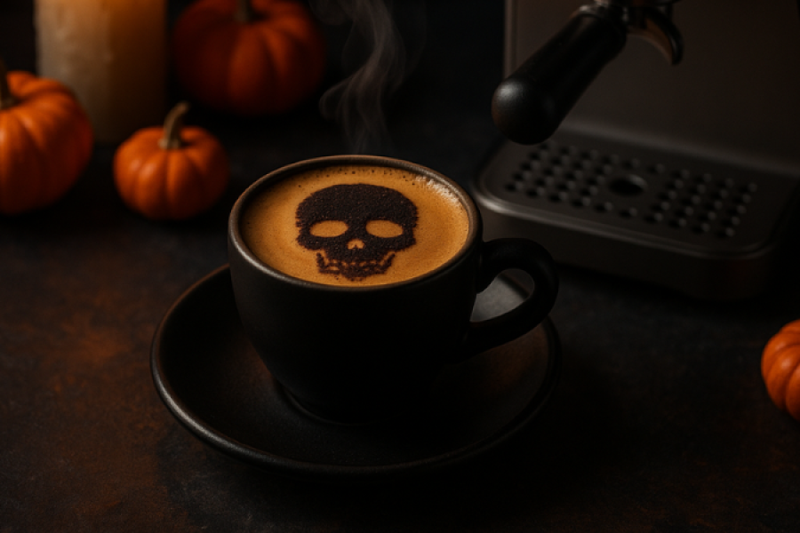 Rețetă de Halloween espresso la Barista Slimline