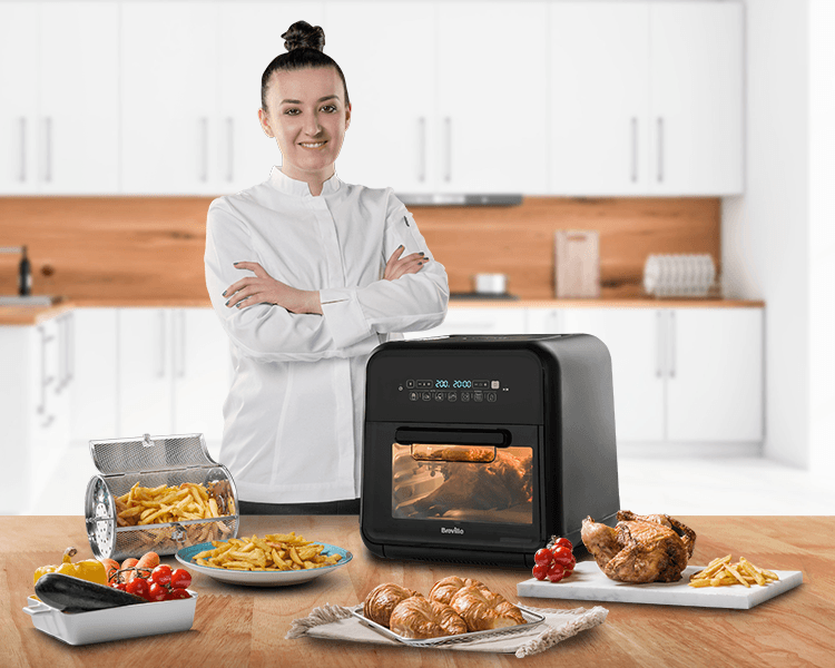 صفر الملكة يتصل Friteuza fara ulei-Cuptor cu aer cald, Air Fryer 2000W Breville din categoria Air Fryer صفر الملكة يتصل Friteuza fara ulei-Cuptor cu aer cald, Air Fryer 2000W Breville din categoria Air Fryer